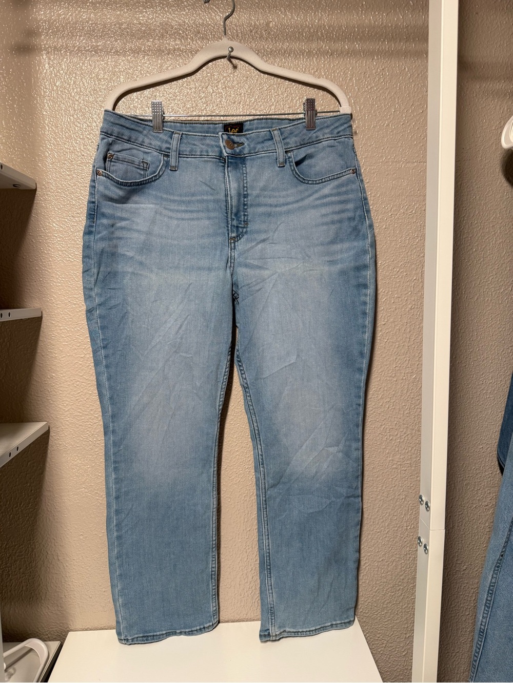 Lee Light Blue Straight Leg Women’s Jeans